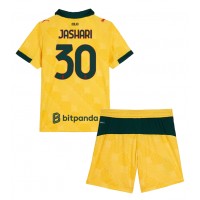 AC Milan Ardon Jashari #30 Tretí Detský futbalový dres 2025-26 Krátky Rukáv (+ trenírky)
